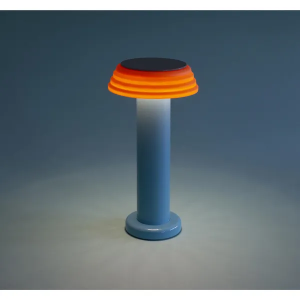 PL1 Table Lamp with Dual Functionality Blue/ Orange