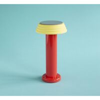 PL1 Table Lamp with Dual Functionality Red/ Yellow