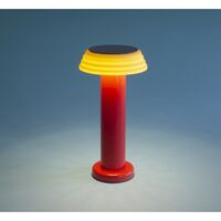 PL1 Table Lamp with Dual Functionality Red/ Yellow