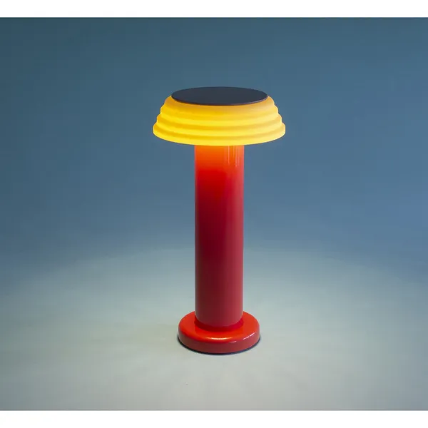 PL1 Table Lamp with Dual Functionality Red/ Yellow