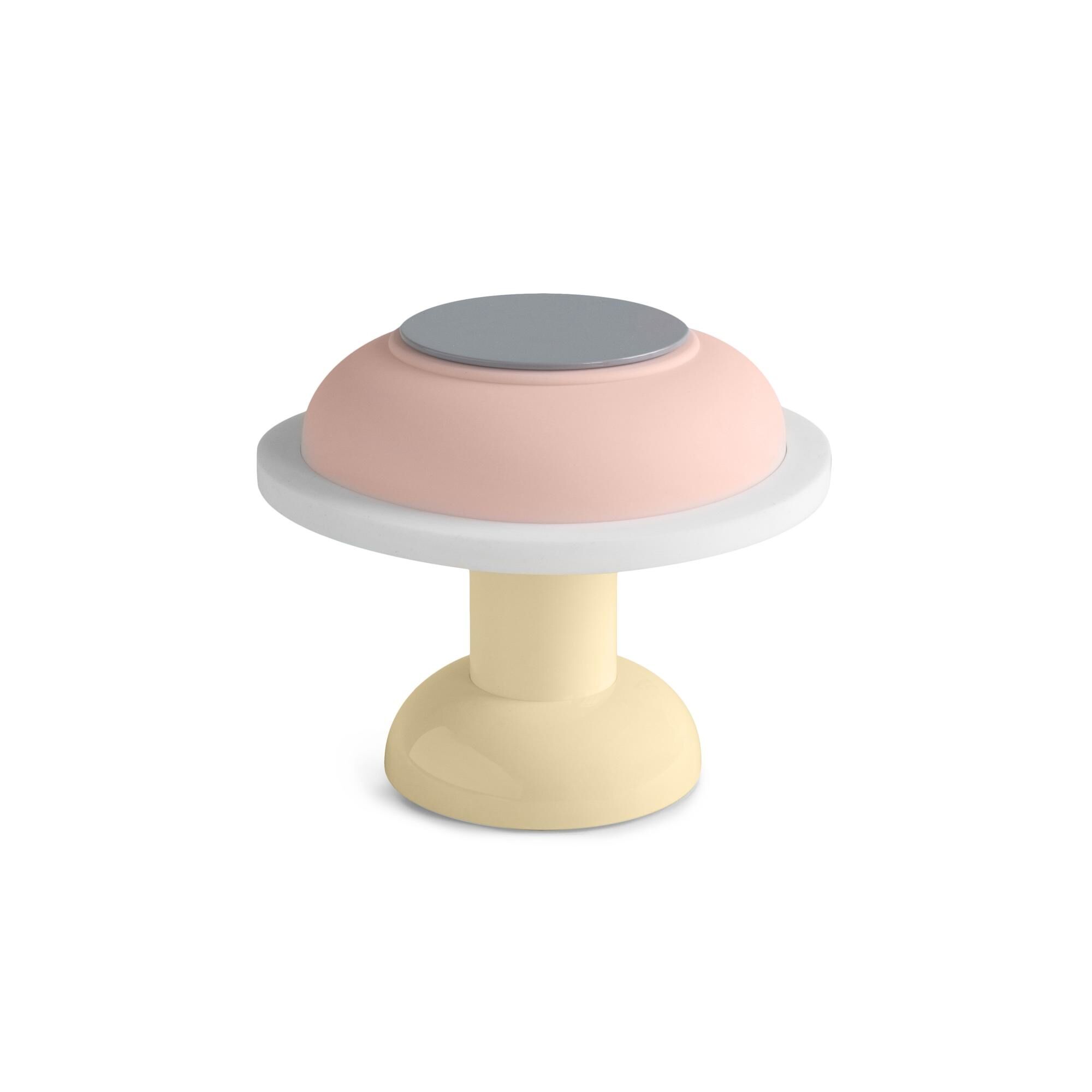 PL4 Bordslampa med Dual Functionality Gul/Rosa