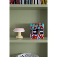 PL4 Table Lamp with Dual Functionality Yellow/ Pink