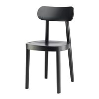 118 M Dining Chair Black Stained Beech Wood