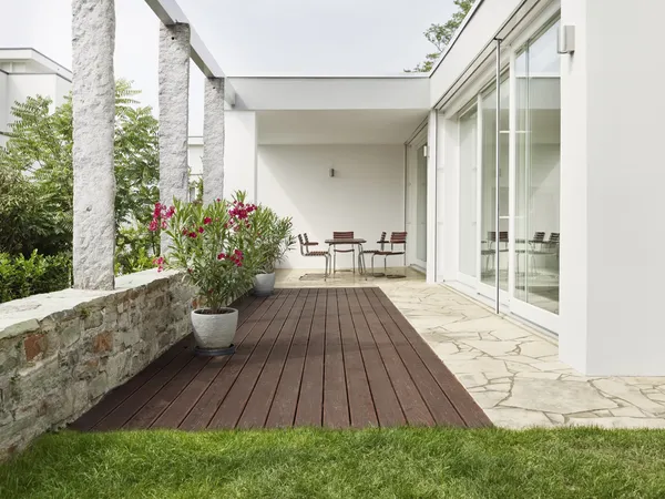 S 40 Cantilever Spisebordsstol Rustfrit Stål/Iroko