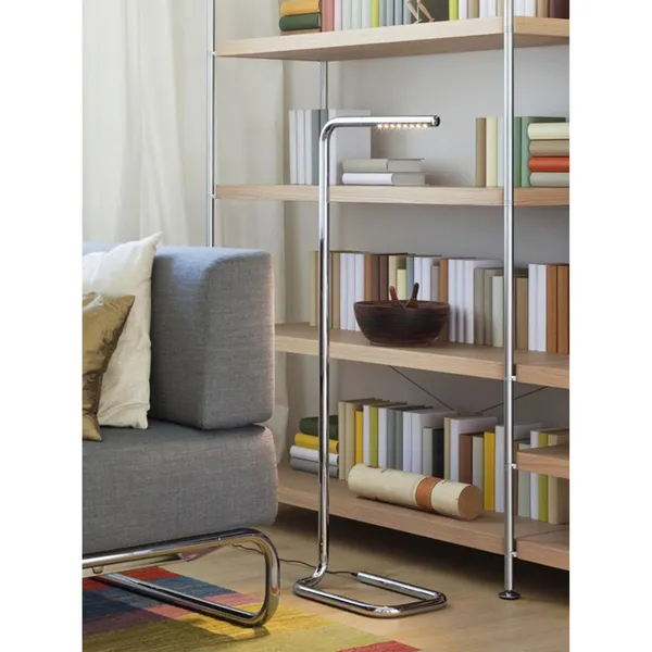 LUM 125 Lampa Stojąca Chrom