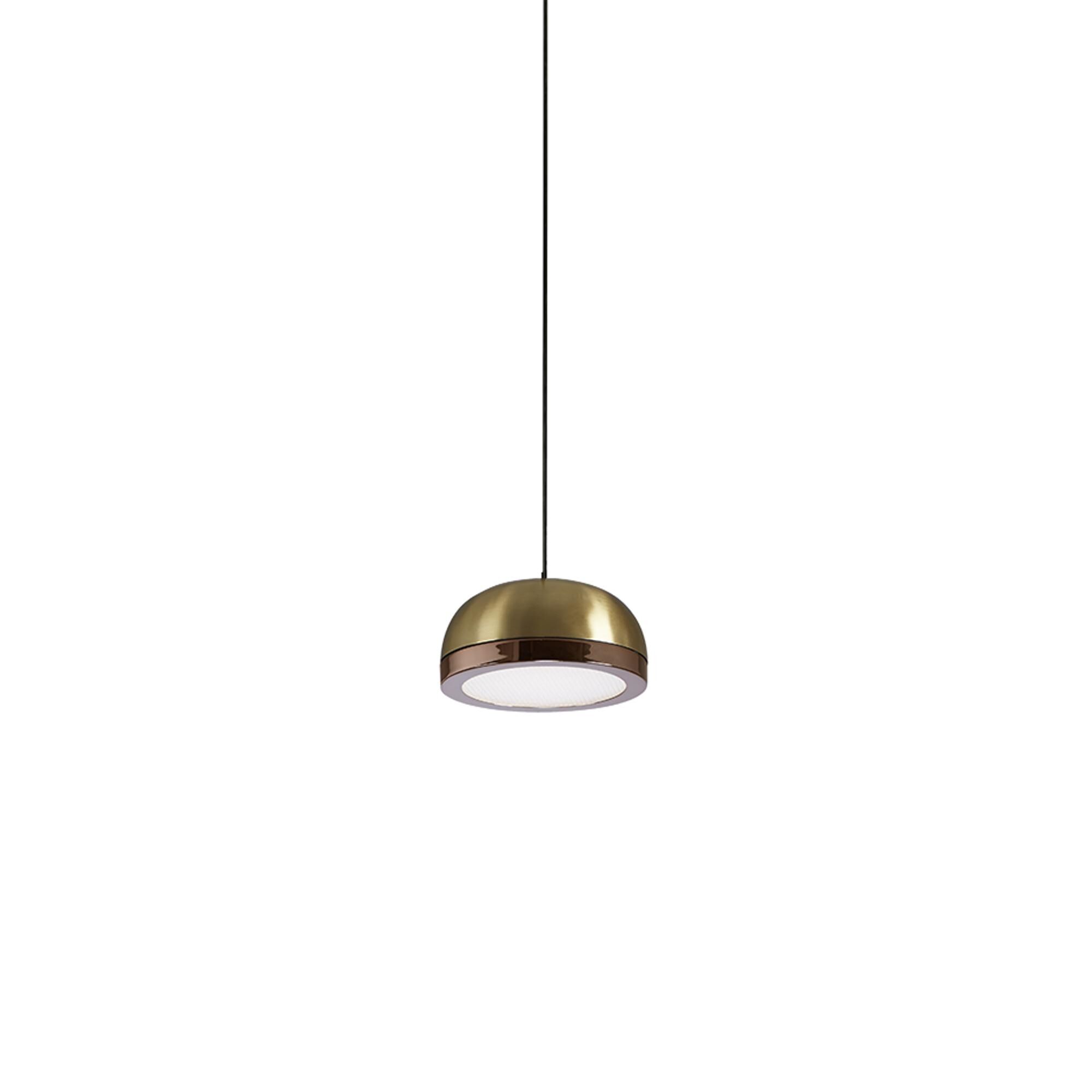 Molly 556.22 Taklampa &Oslash;20 cm M&auml;ssing/ Koppar