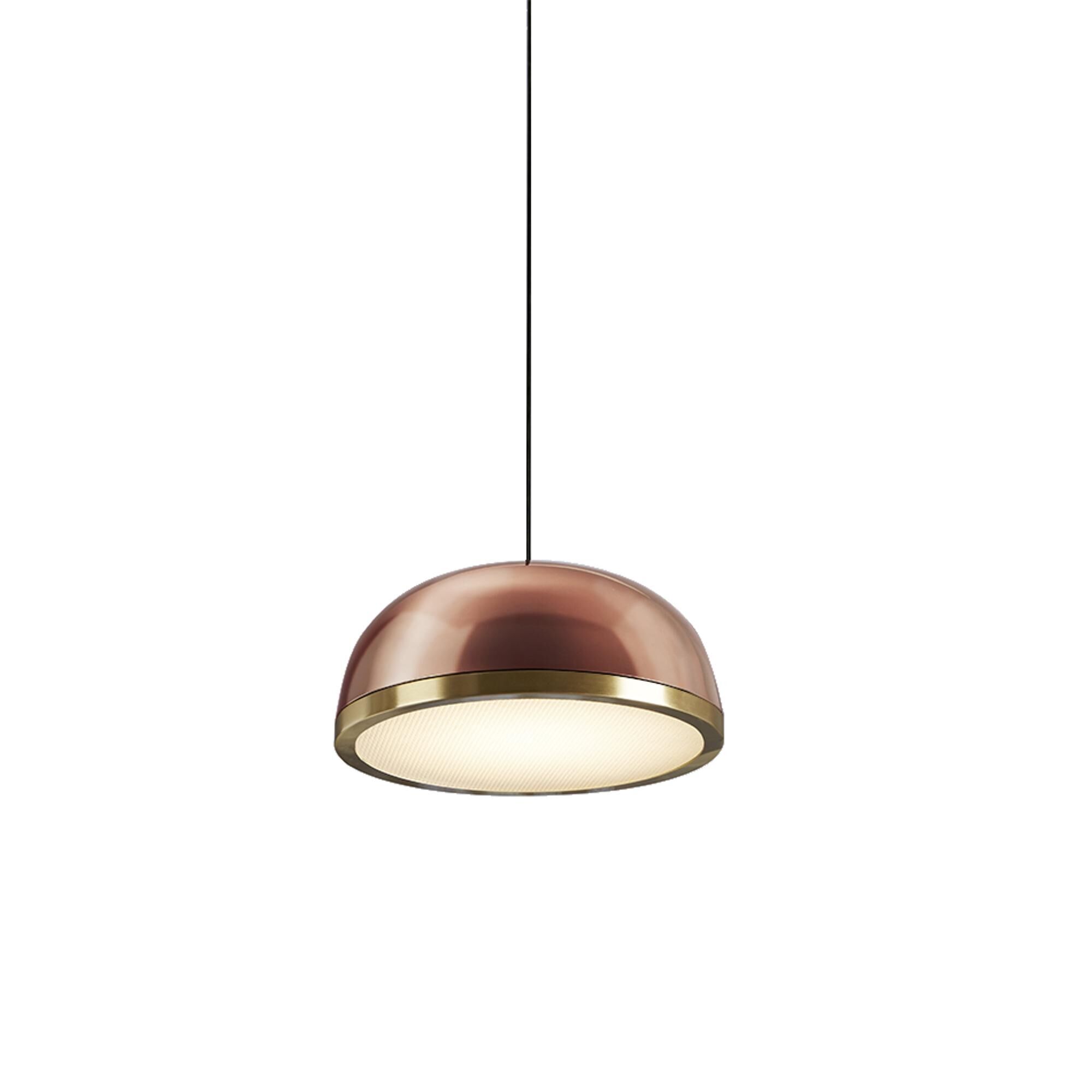 Molly 556.23 Taklampa &Oslash;38 cm M&auml;ssing/ Koppar