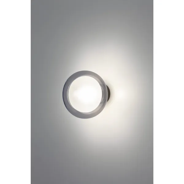 Nabila 552.42 Schwarzes Chrom/Deckenleuchte Matt/Schwarz mit Rauchglas