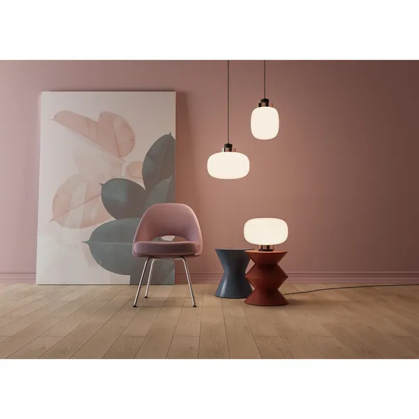 Legier 557.24 Hanglamp Ø35 cm Opaal Wit/ Messing