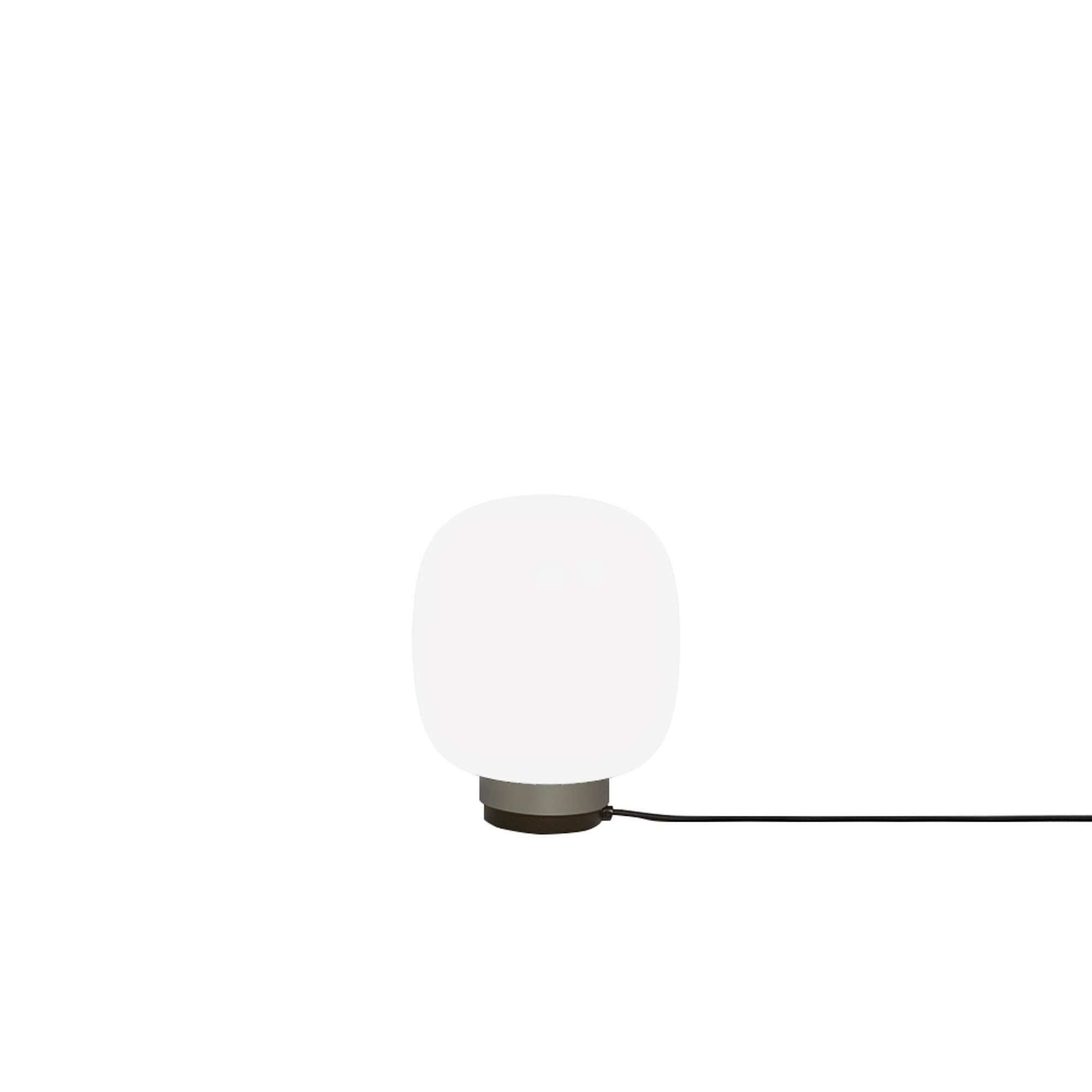 Legier 557,32 Bordslampa &Oslash;25 cm Opalvit/ Gr&aring;