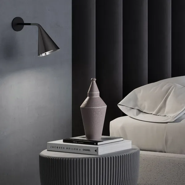 Gordon 561.41 Væglampe Mat Sort