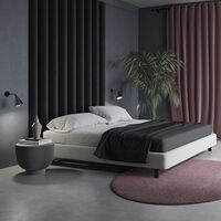 Gordon 561.41 Væglampe Mat Sort/Børstet Messing