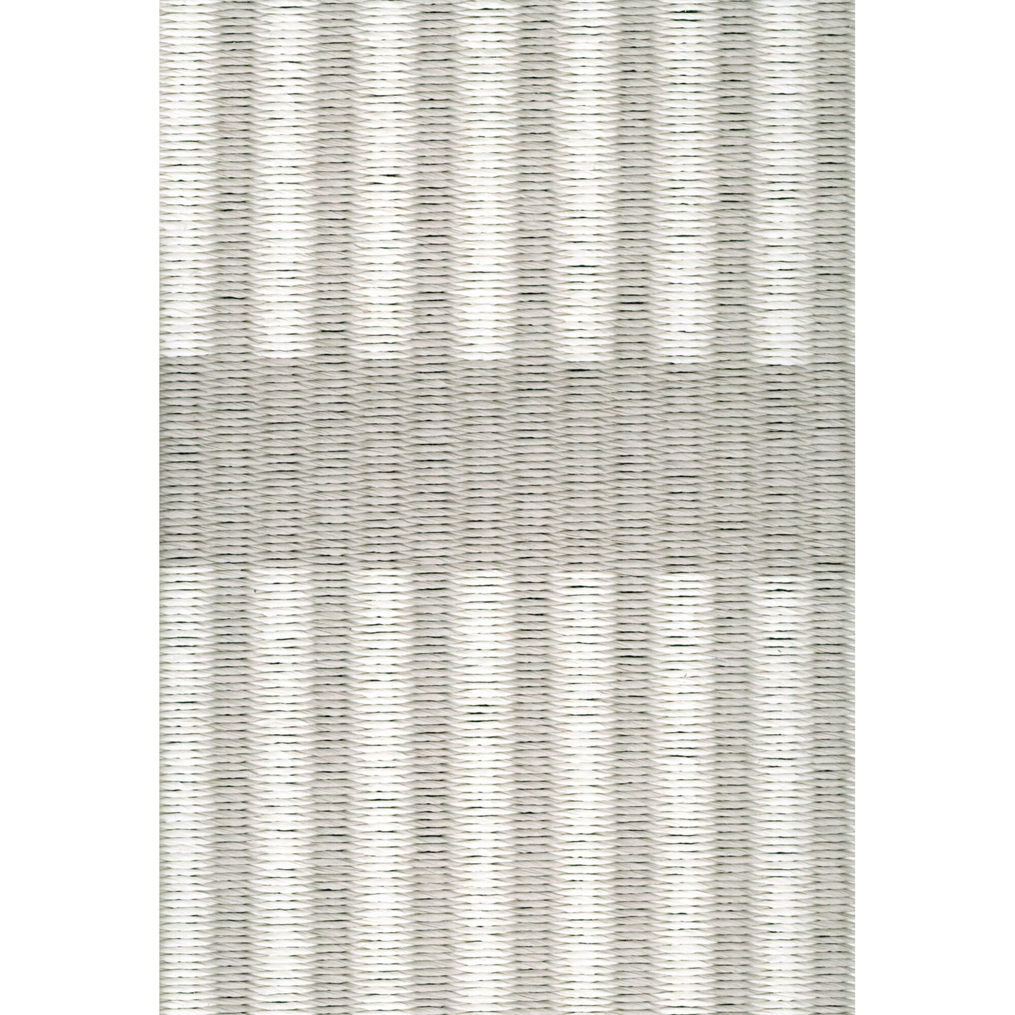 Cut Stripe-teppe 200x300 Papirgarn/Steinhvit