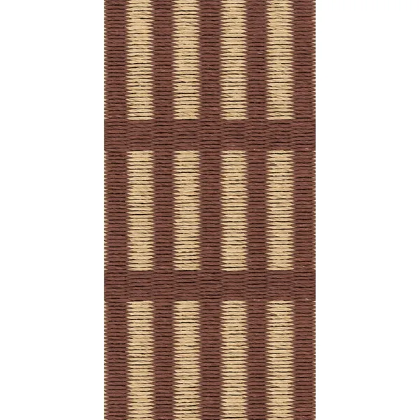 New York Rug 170x240 Paper Yarn/ Maroon/ Natural