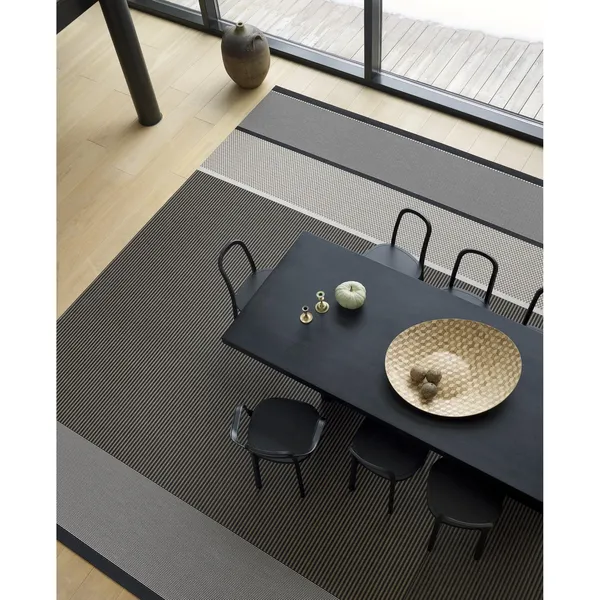 San Francisco Teppich 170x240 Papiergarn/Nutria Stone