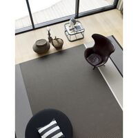 San Francisco Teppich 200x300 Papiergarn/Nutria Stone