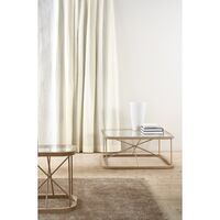 Uni Hand-knotted Wool Carpet 140 x 200 cm Camel