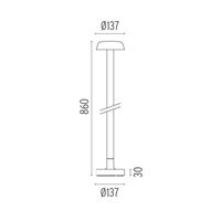 Flos Belvedere Clove 2 Gris