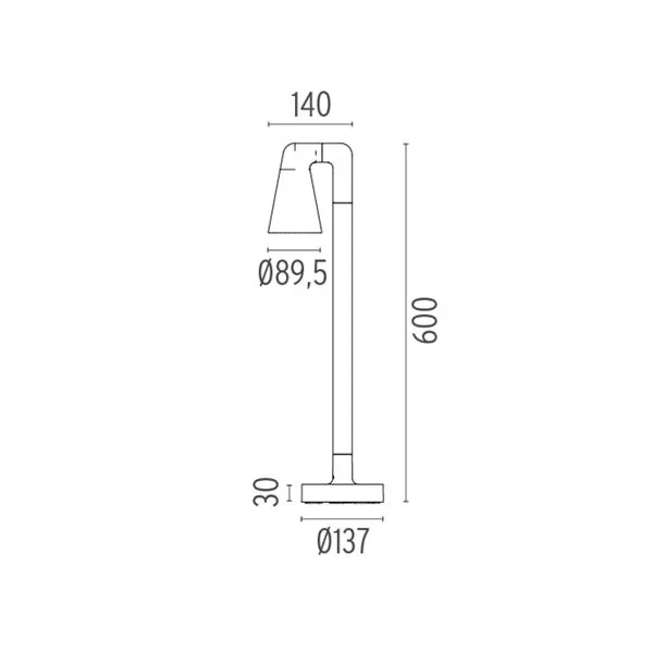 Flos Belvedere Spot F2 Marron