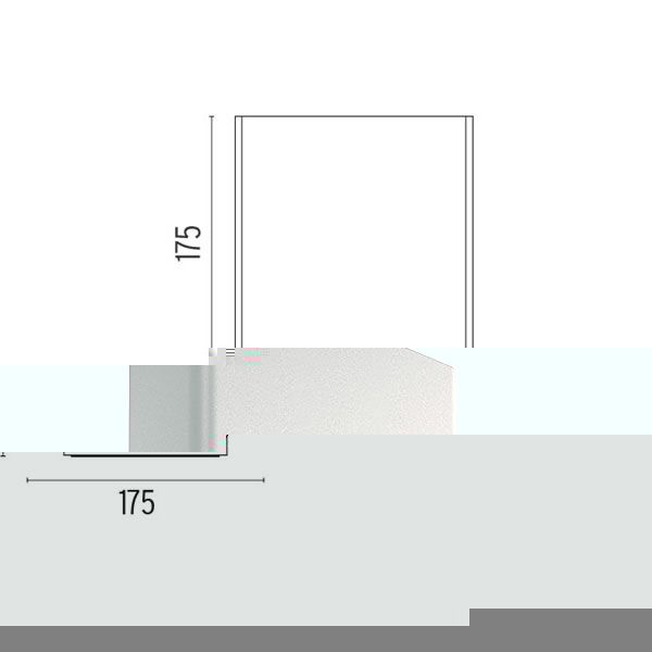 Flos Climber Down 175 Utomhuslampa Brun