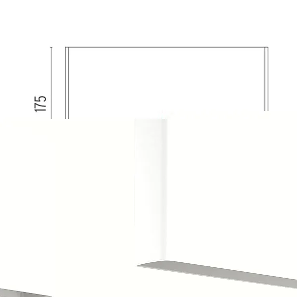 Flos Climber Down 275 Buitenlamp Grijs