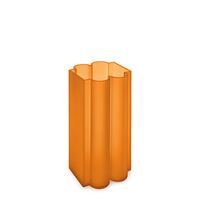Okra Vase Tall Orange