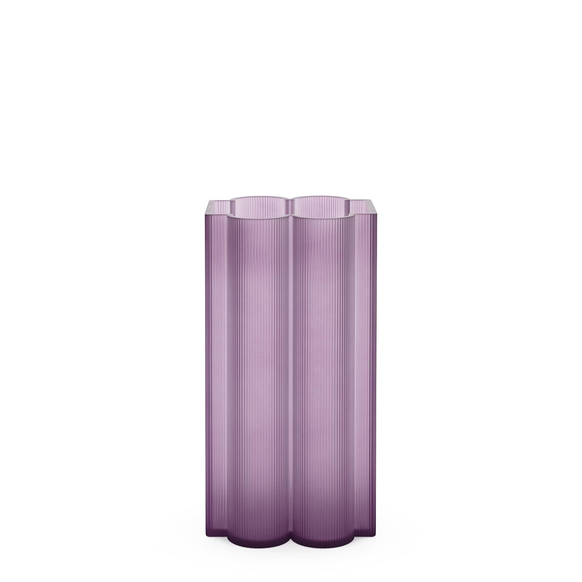 Okra Vase Høy Lilla