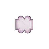 Okra Vase Tall Purple
