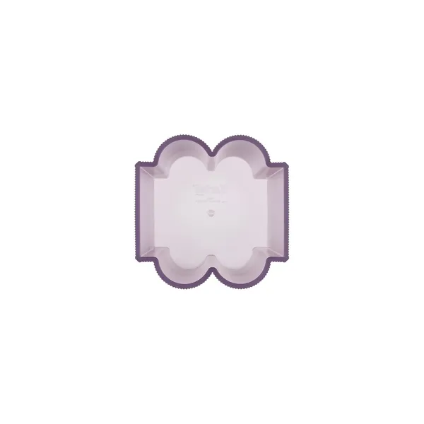 Okra Vase Low Purple
