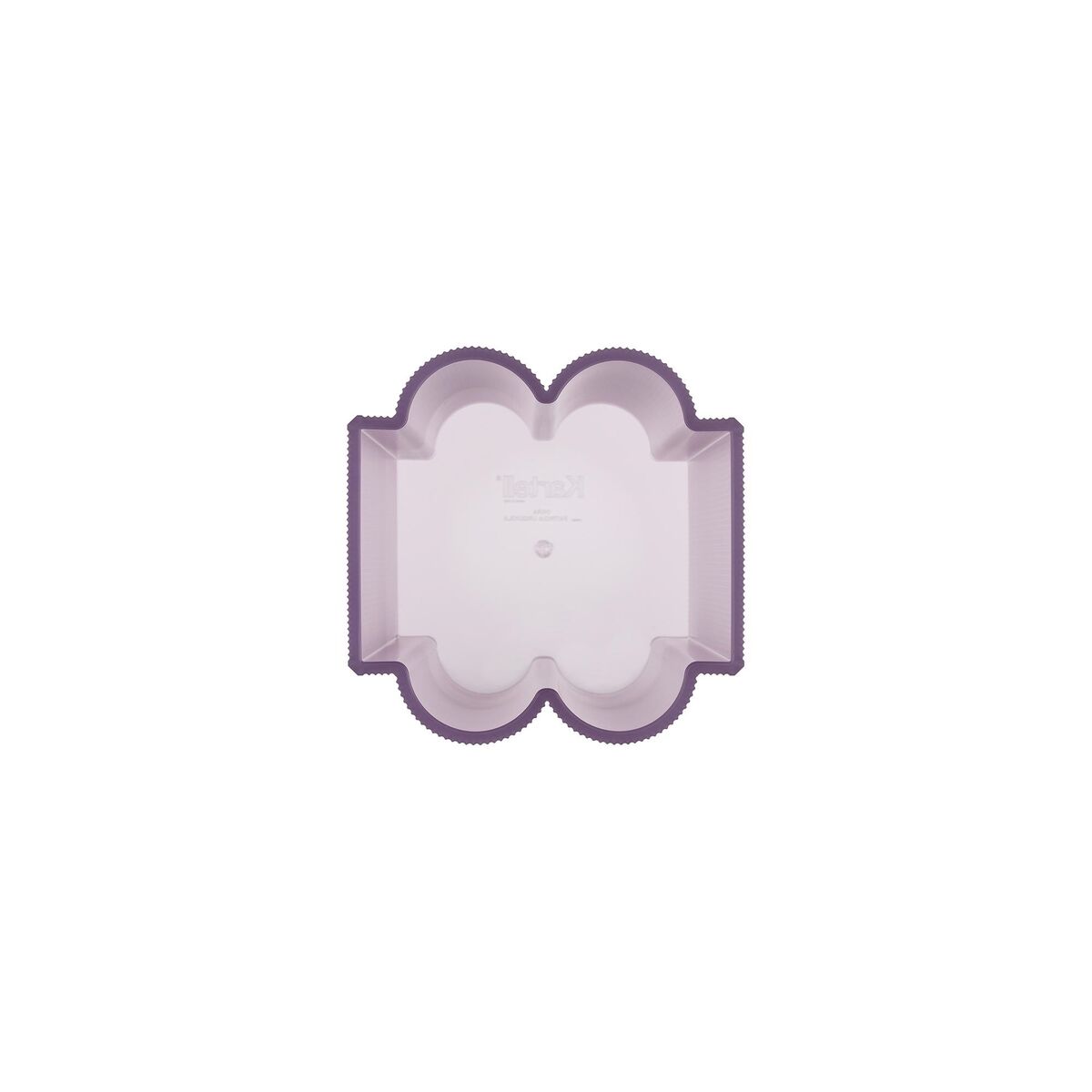 Okra Vase Low Purple