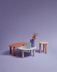 Undique Mas Coffee Table 85x91 Orange