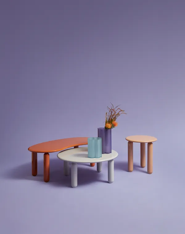 Undique Mas Coffee Table 85x91 Pink