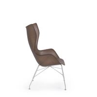 K/Wood Sessel Chrom/ Dunkle Esche