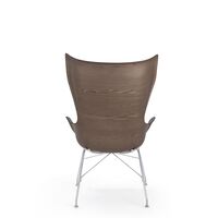 K/Wood Sessel Chrom/ Dunkle Esche