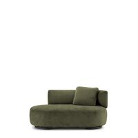 K-Wait Dormeuse Sofá Derecha Verde