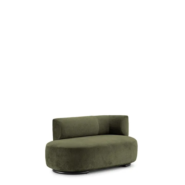 K-Wait Dormeuse Sofá Derecha Verde