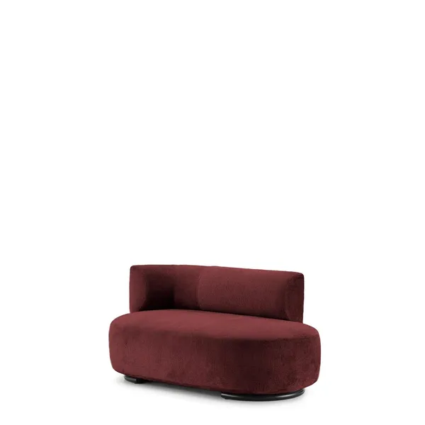 K-Wait Dormeuse Sofa Left Red