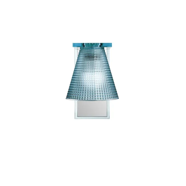 Light-Air Wall Lamp Sculpted Light Blue