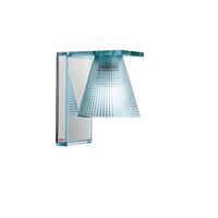 Light-Air Wall Lamp Sculpted Light Blue