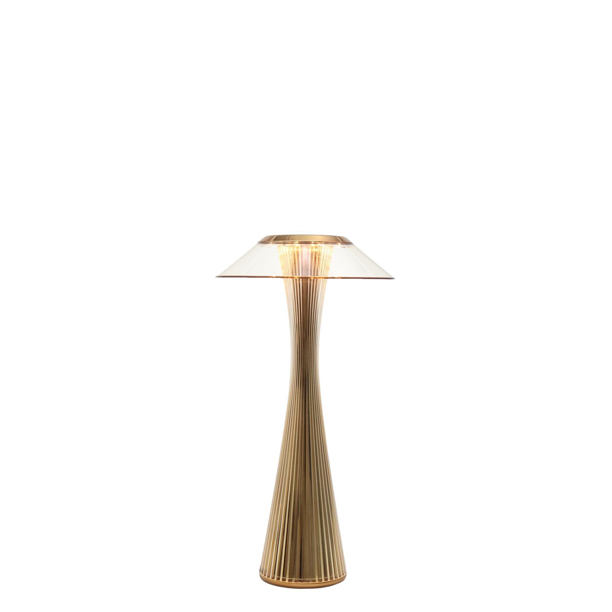 Space Bordslampa Guld
