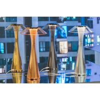 Space Table Lamp Chrome