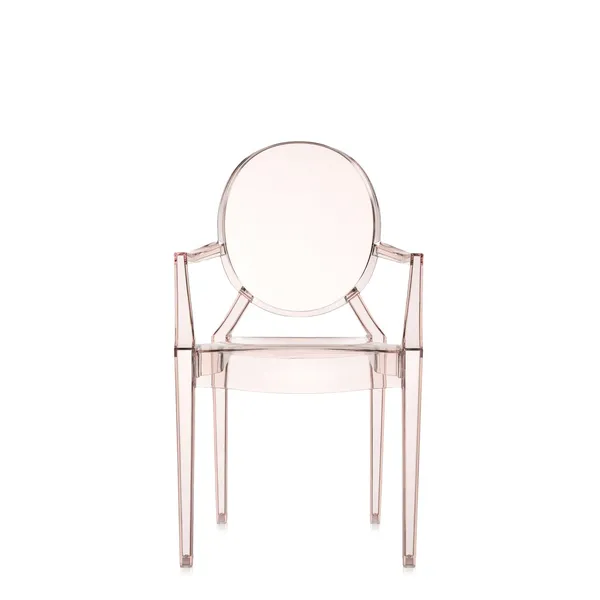 Louis Ghost Dining Chair Orange