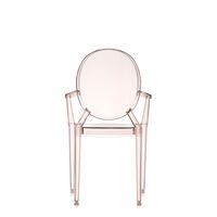 Louis Ghost Dining Chair Orange