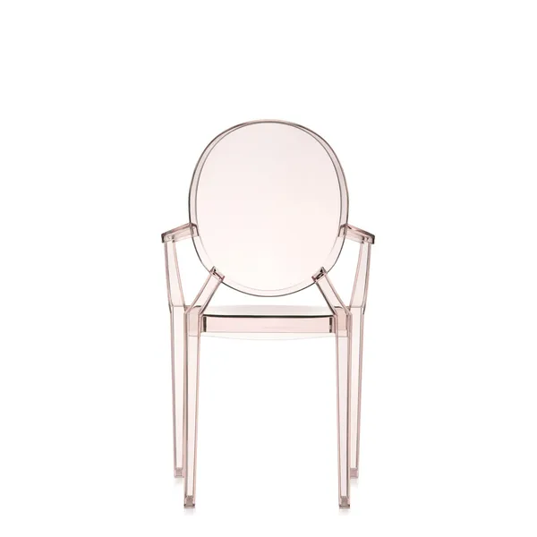 Louis Ghost Dining Chair Orange