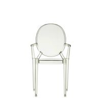 Louis Ghost Dining Chair Green