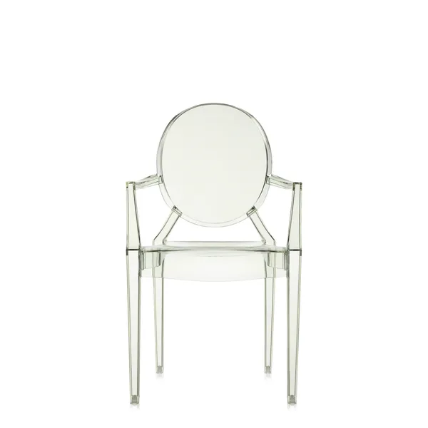 Louis Ghost Dining Chair Green