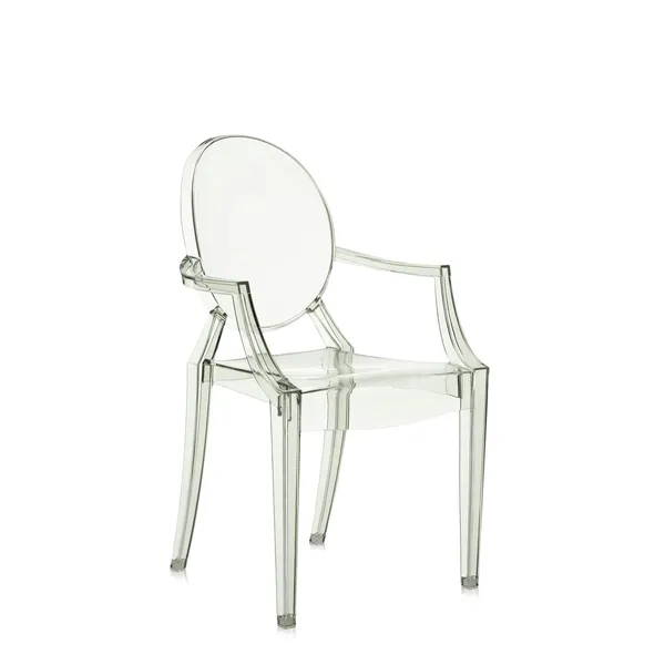 Louis Ghost Dining Chair Green
