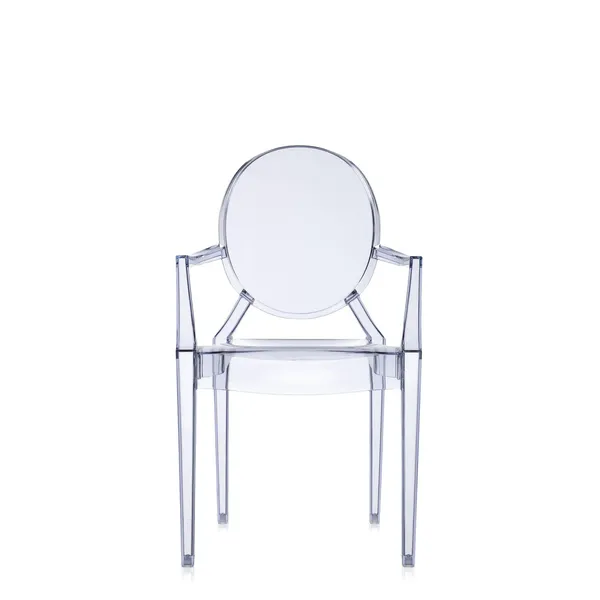 Louis Ghost Dining Chair Blue