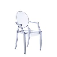 Louis Ghost Dining Chair Blue