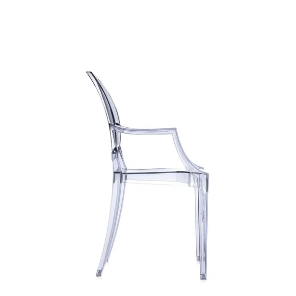 Louis Ghost Dining Chair Blue